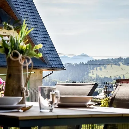 木屋 Jaroszowka Z Widokiem Na Gory